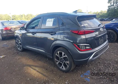2022 Hyundai Kona Limited z USA, uszkodzony, nr VIN KM8K5CA3XNU776068